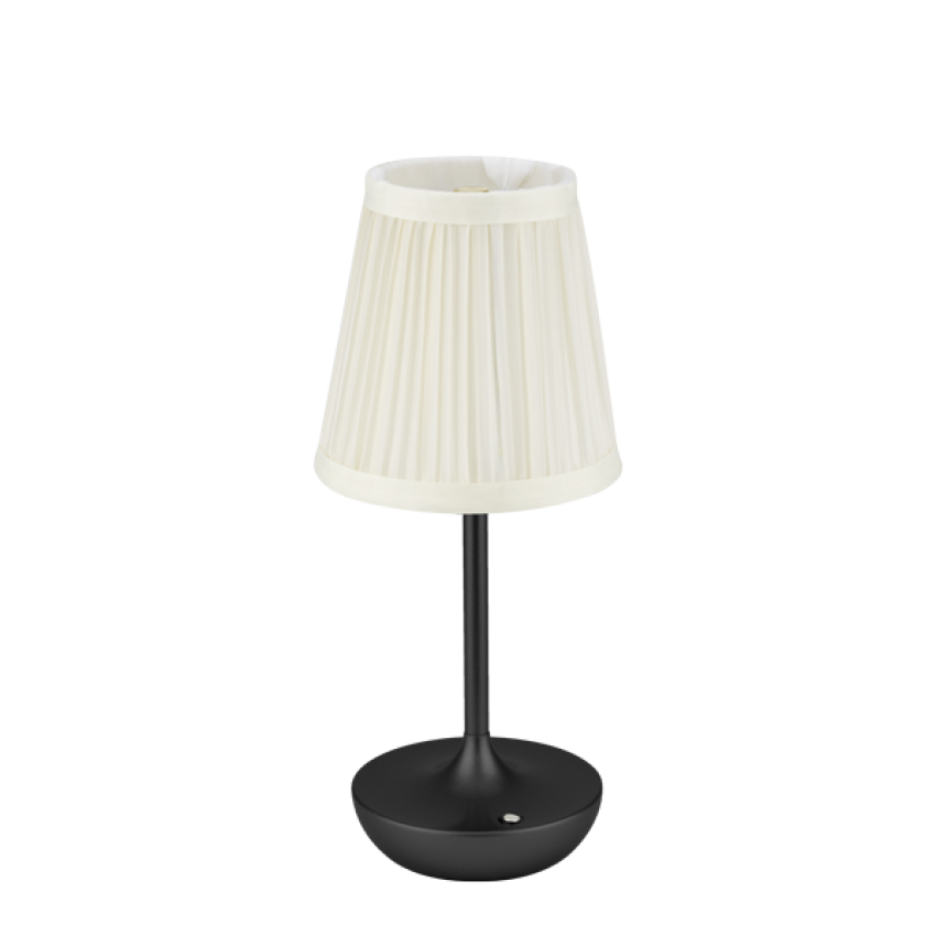 Лампа за маса - LED - черна
