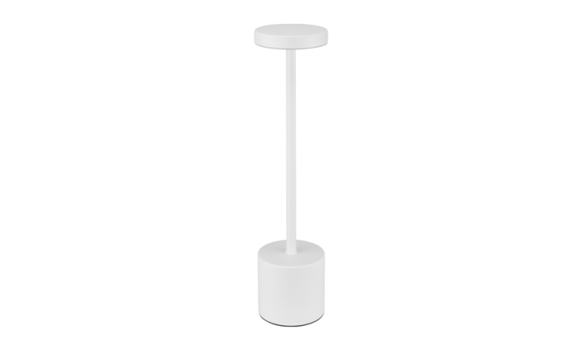 LED лампа за маса 8см - бяла