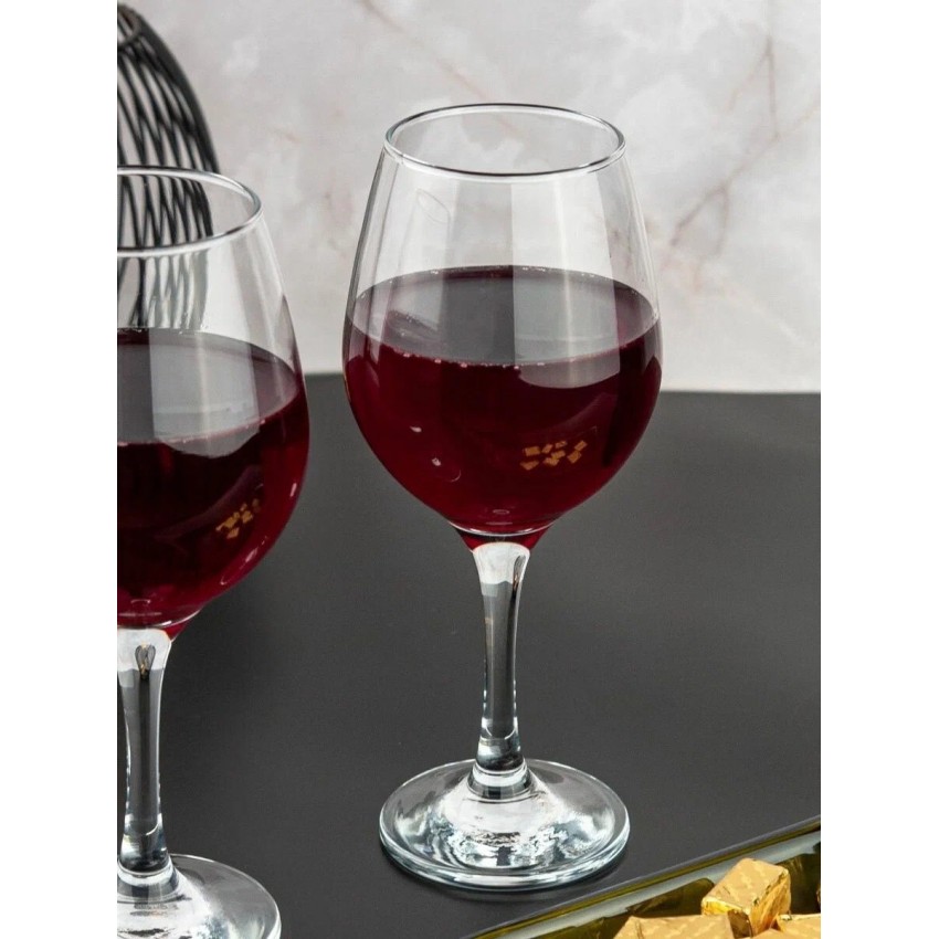 Чаша за вино 460ml Amber - 6 броя