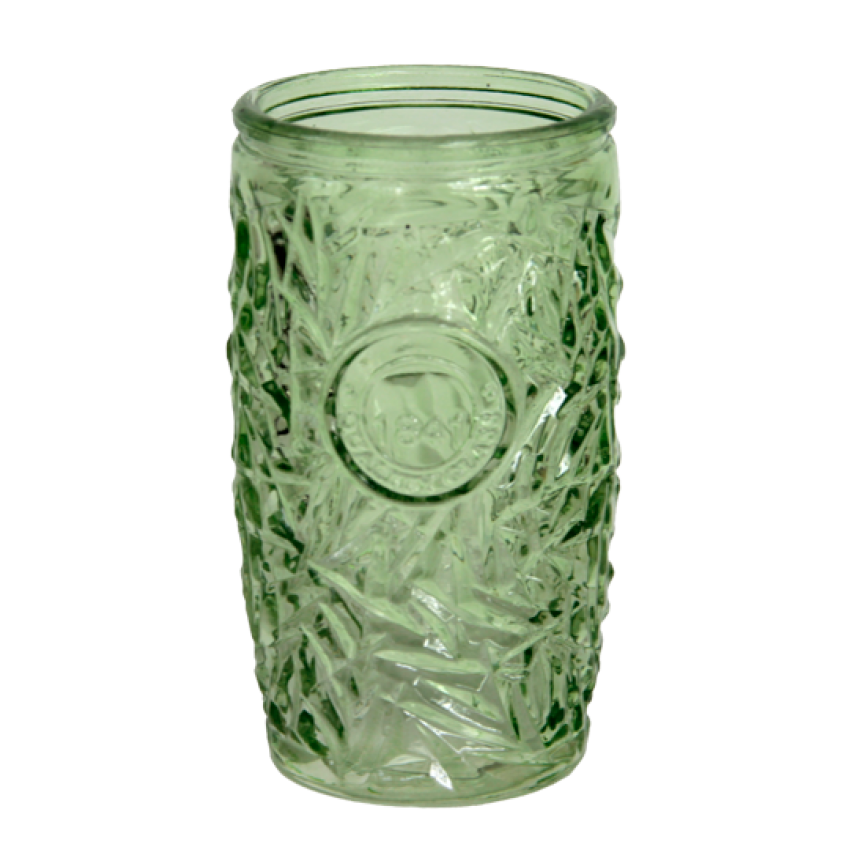 Чаша за коктейл 400ml зелена - 6 броя