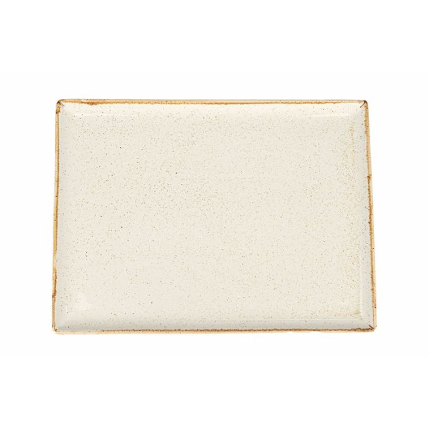 Плато 35см х 25см - бежово - Porland Seasons Beige - 1 брой