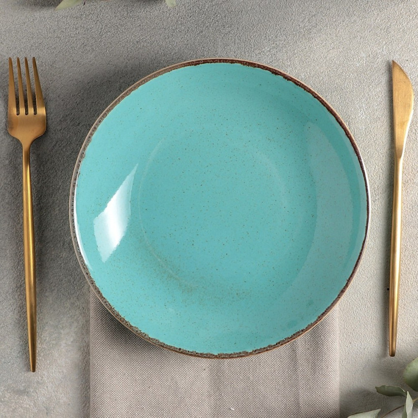 Чиния 24см - тюркоаз - Porland Seasons Turquoise - 1 брой